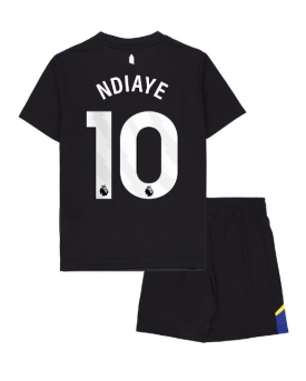 Billige Fotballdrakt Everton Iliman Ndiaye #10 Replika Tredjedraktsett Barn 2025-26 Kortermet (med bukser)